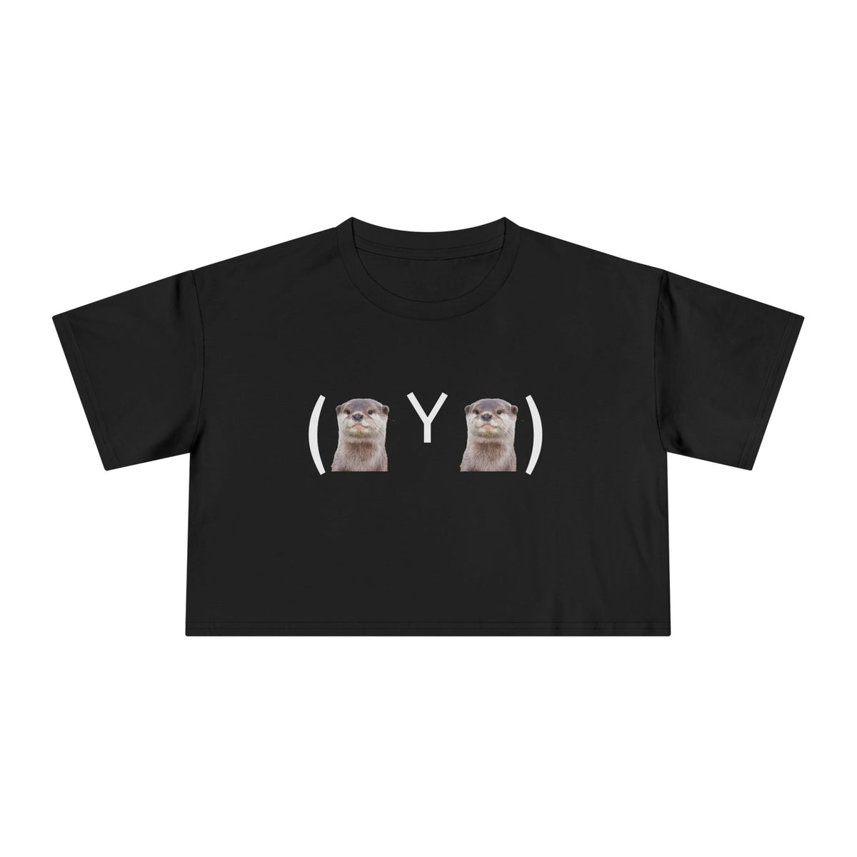 Otter Tiddies Crop Tee