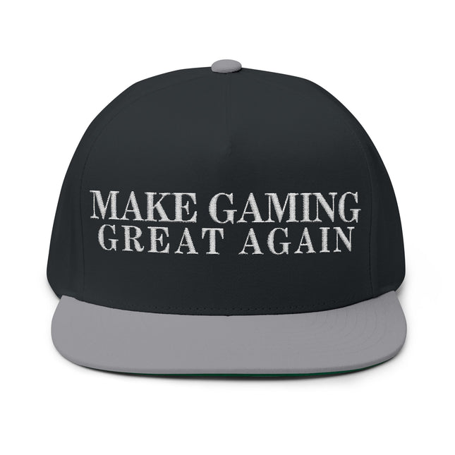 Make Gaming Great Again Flat bill Cap