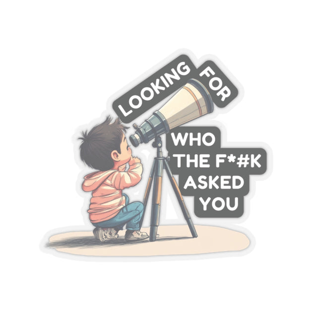 Looking for who the F*** asked you Sticker