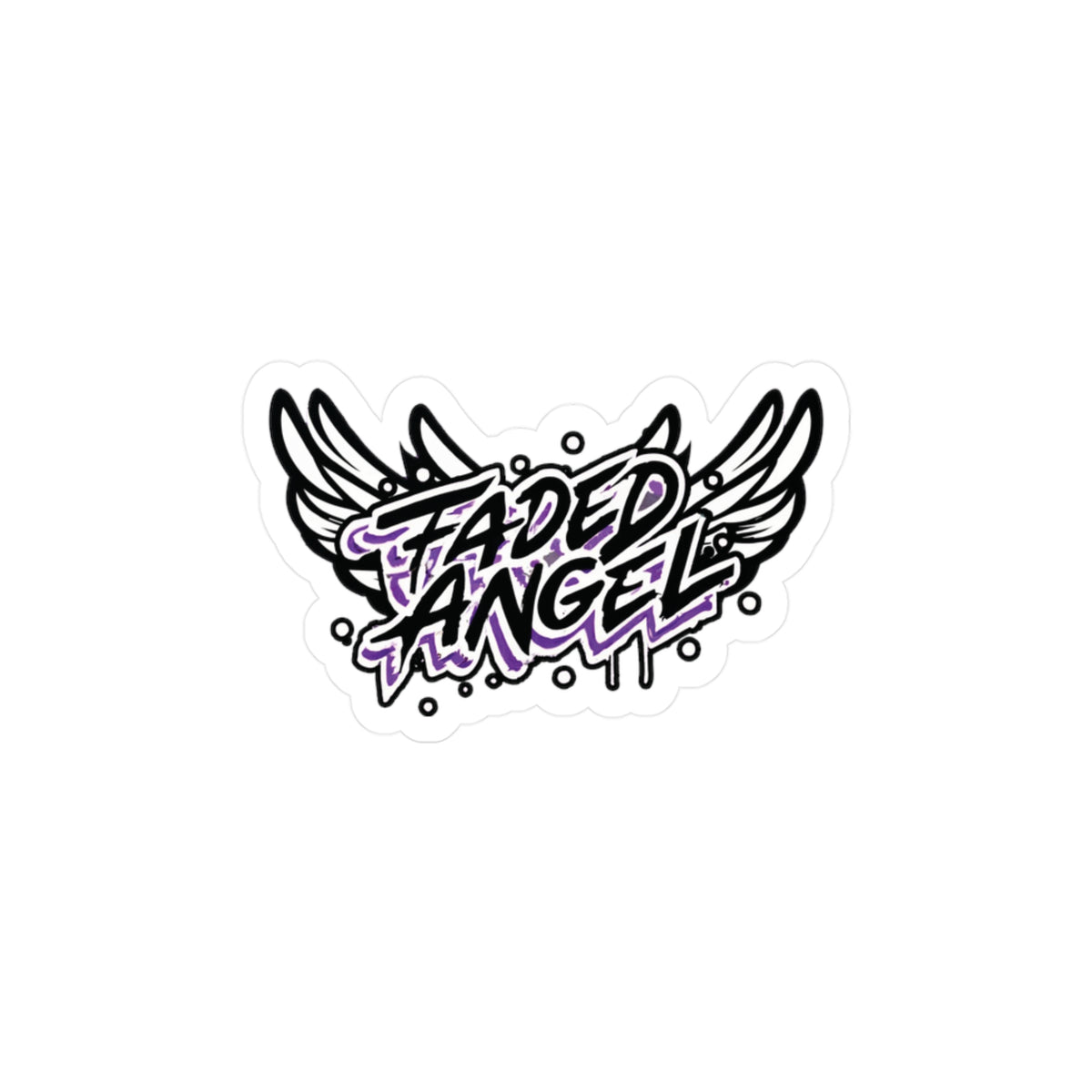 Faded Sticker