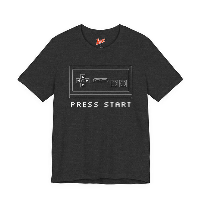 PRESS START shirt