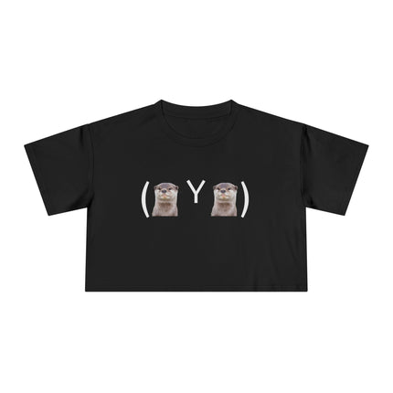 Otter Tiddies Crop Tee