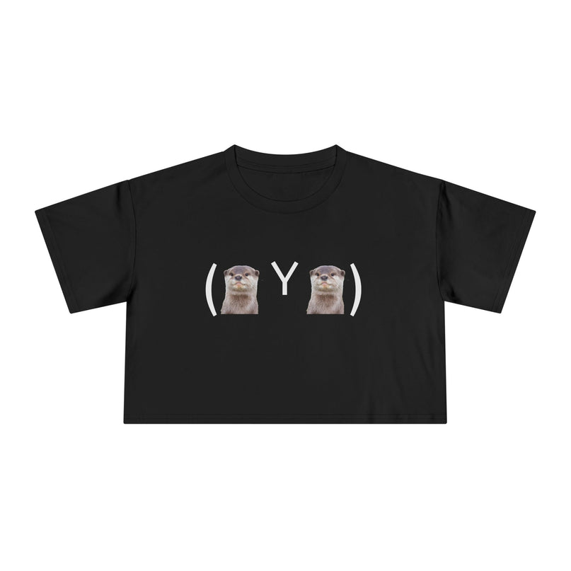 Otter Tiddies Crop Tee