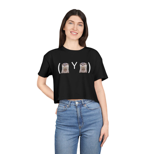 Otter Tiddies Crop Tee
