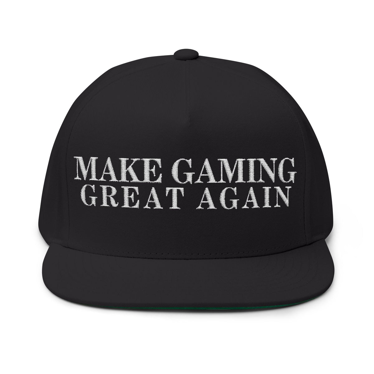 Make Gaming Great Again Flat bill Cap