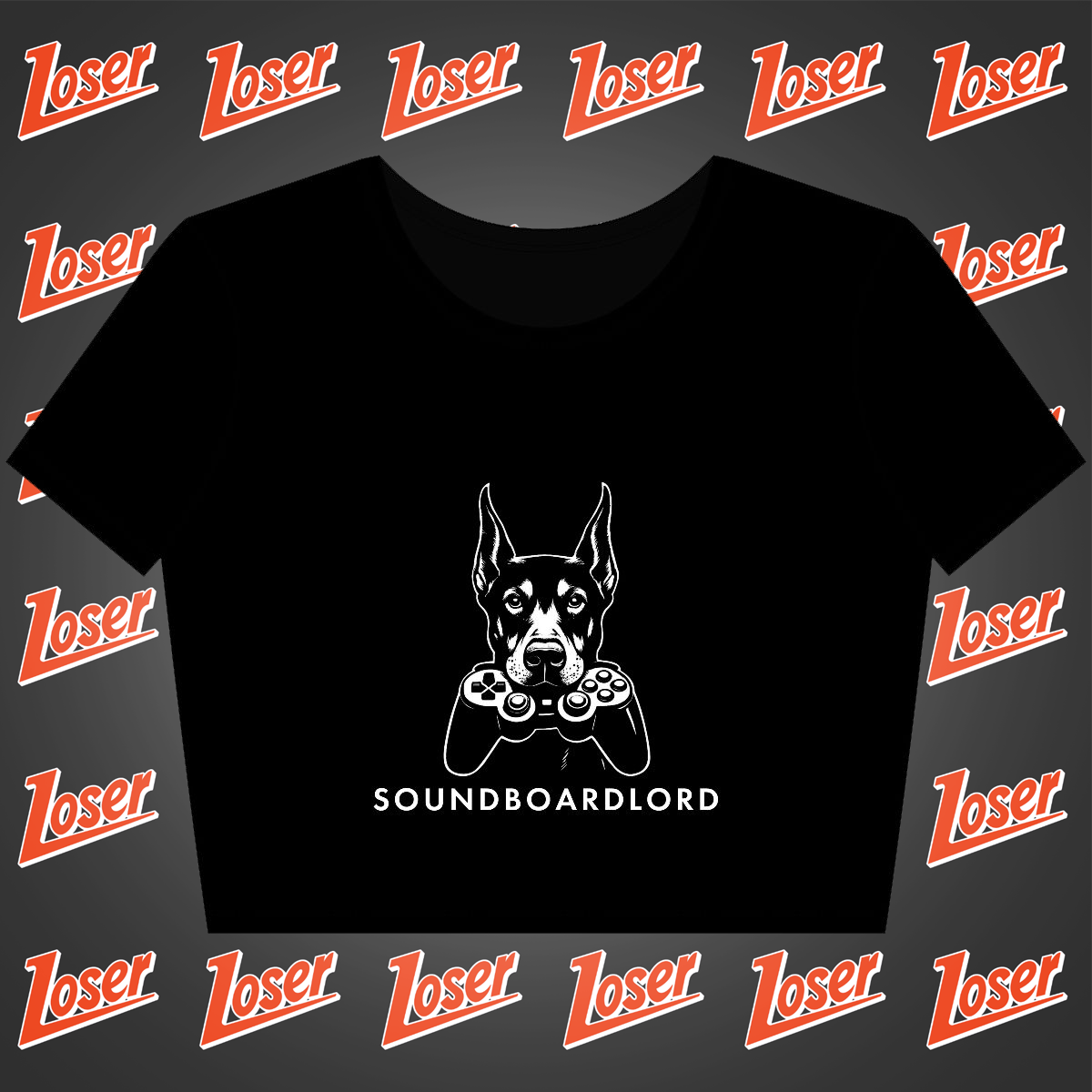 Good Boy! Lady Crop Top
